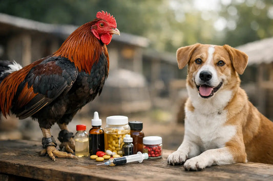 Vitaminas para gallos de pelea Nicaragua - Suplementos rendimiento y plumaje avícola - Monte Blanco Veterinaria