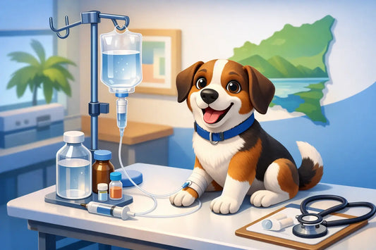 Suero veterinario para perros: uso seguro en Nicaragua