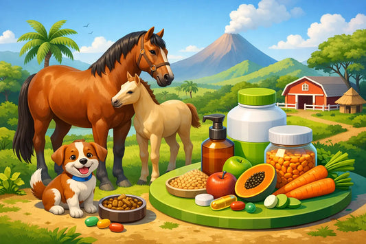 Vitaminas para caballos: bienestar en Nicaragua