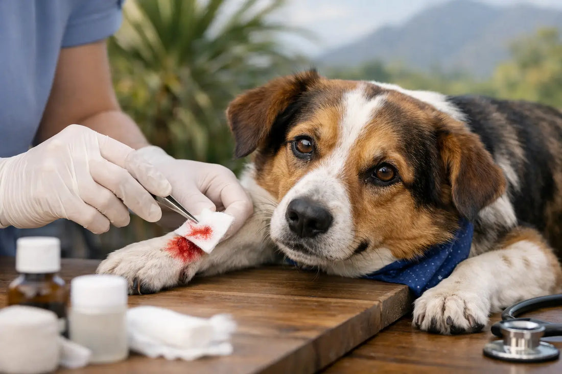 Cómo curar heridas en perros en Nicaragua
