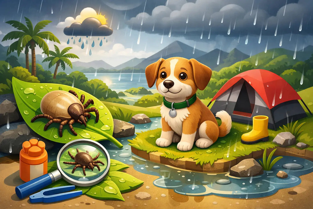 Garrapatas para perros: guía de lluvias en Nicaragua
