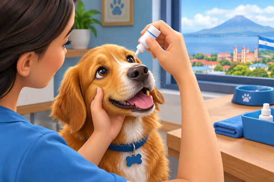 Gotas oculares para perros: uso seguro en Nicaragua