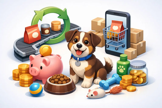 Ahorro en compras recurrentes para mascotas: cuida más
