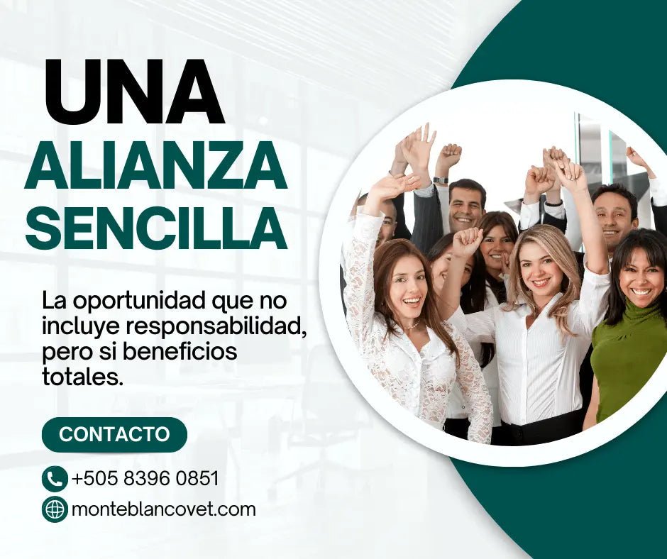 Alianza comercial veterinaria Nicaragua - Red de distribución Monte Blanco Distribuciones Veterinarias