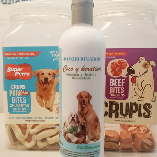 Acondicionador Coco & Keratina 2 en 1 para Perros — Pelo Suave, Brilloso y Sedoso - Monte Blanco Distribuciones Veterinarias  Monte Blanco Distribuciones Veterinarias