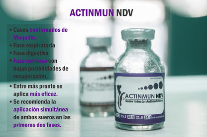 Actinmun NDV - Monte Blanco Distribuciones Veterinarias 