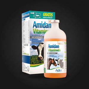 Amidan Vitaminado — Suplemento Vitamínico Reconstituyente para Animales Domésticos y de Producción