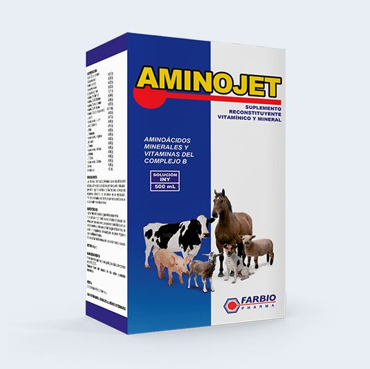 Aminojet - Monte Blanco Distribuciones Veterinarias  Monte Blanco Distribuciones Veterinarias