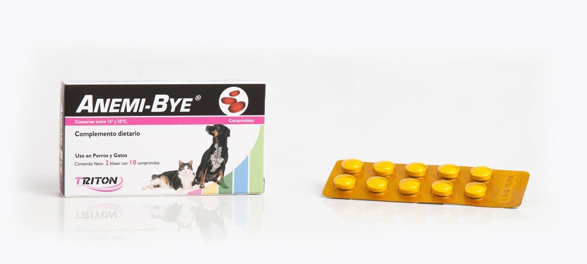 Anemi-Bye – Antianémico con Hierro y Vitamina B12 para Perros y Gatos - Monte Blanco Distribuciones Veterinarias 