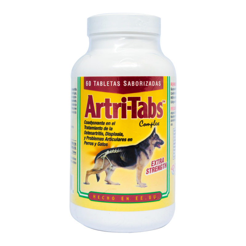 Artri-Tabs Complex Extra Strength: Alivio Articular para Mascotas - Monte Blanco Distribuciones Veterinarias 
