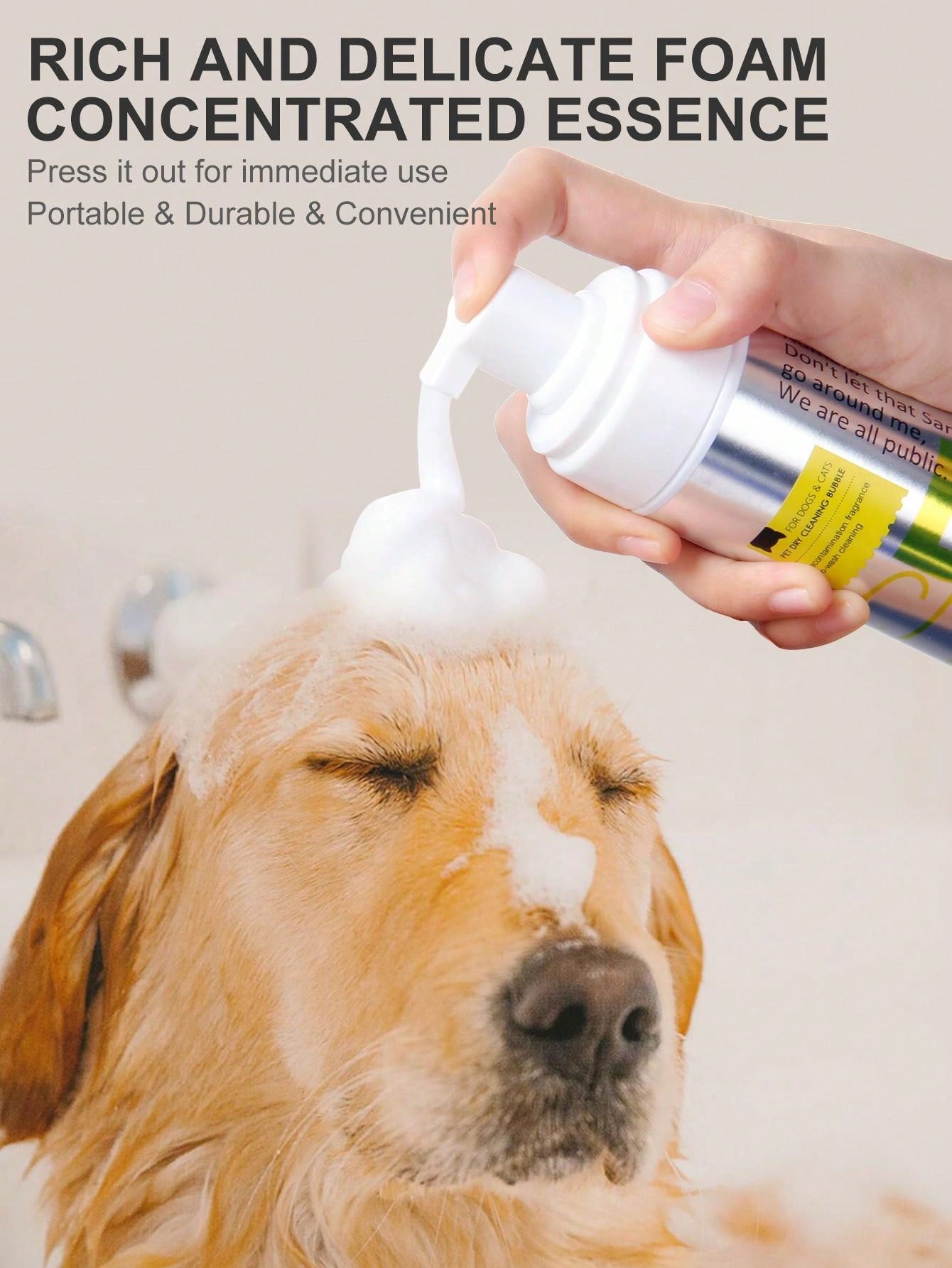 Baño seco - Monte Blanco Distribuciones Veterinarias 