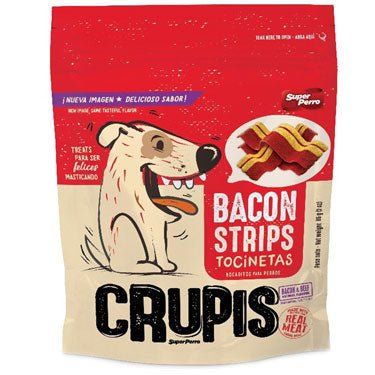 Crupis Tocineta – Premio Natural para Perros Sabor Tocineta - Monte Blanco Distribuciones Veterinarias  Monte Blanco Distribuciones Veterinarias