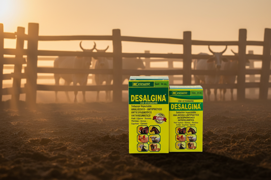 DESALGINA Analgésico Antipirético Antiespasmódico Inyectable | Alivio Total para Ganado y Mascotas - Monte Blanco Distribuciones Veterinarias Monte Blanco Distribuciones Veterinarias