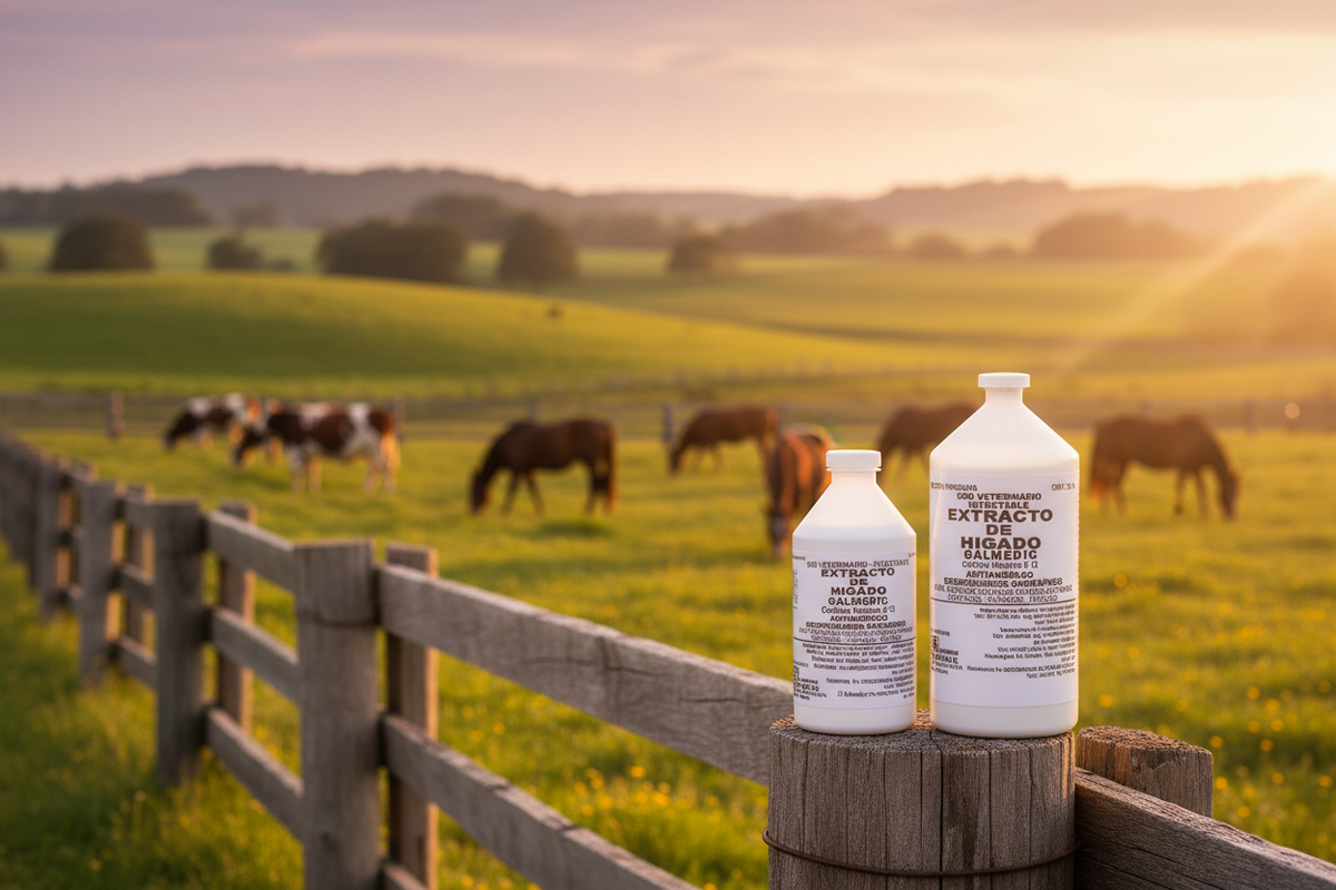 Extracto de Hígado Galmedic Inyectable – Antianémico Regenerador Sanguíneo con Vitamina B12 - Monte Blanco Distribuciones Veterinarias