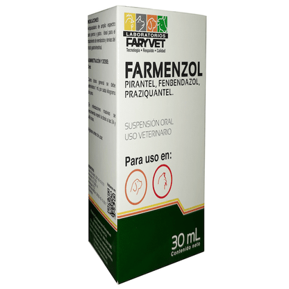 Farmenzol — Antiparasitario Interno con Albendazol para Bovinos, Ovinos y Animales Domésticos - Monte Blanco Distribuciones Veterinarias