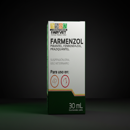 Farmenzol — Antiparasitario Interno con Albendazol para Bovinos, Ovinos y Animales Domésticos - Monte Blanco Distribuciones Veterinarias