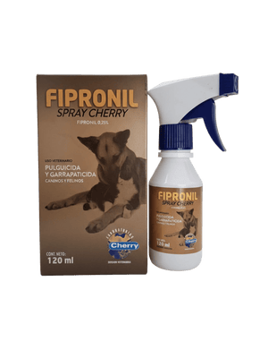 Fipronil Spray 0.25% – Antipulgas y Antigarrapatas para Perros y Gatos