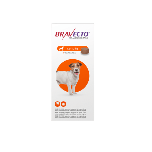 Fluralaner 112.5 mg Tableta Masticable para Perros 4.5-10 kg 3M - Monte Blanco Distribuciones Veterinarias  Monte Blanco Distribuciones Veterinarias