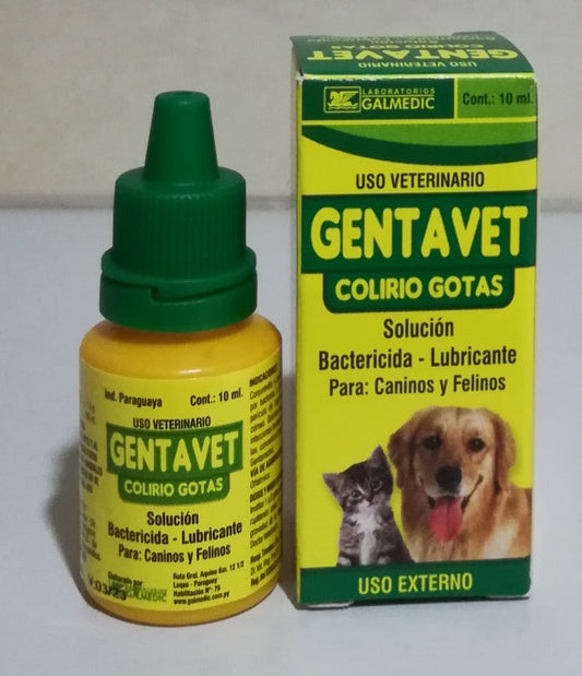 Gentavet Colirio – Tratamiento Ocular Veterinario para Perros y Gatos - Monte Blanco Distribuciones Veterinarias  Monte Blanco Distribuciones Veterinarias