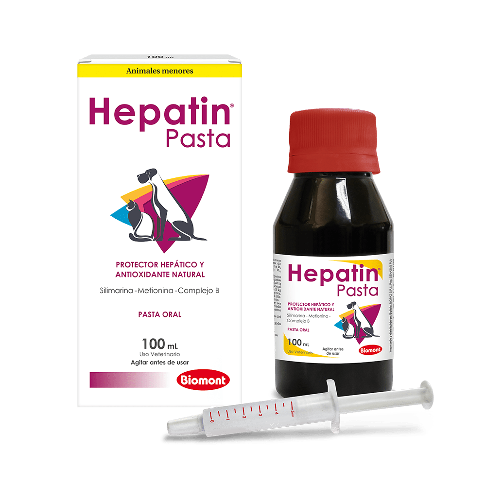Hepatin Pasta – Hepatoprotector Oral con Silimarina para Perros y Gatos - Monte Blanco Distribuciones Veterinarias 