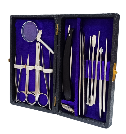 Kit de Disección 14 Piezas – Instrumental Veterinario y Biológico - Monte Blanco Distribuciones Veterinarias  Monte Blanco Distribuciones Veterinarias