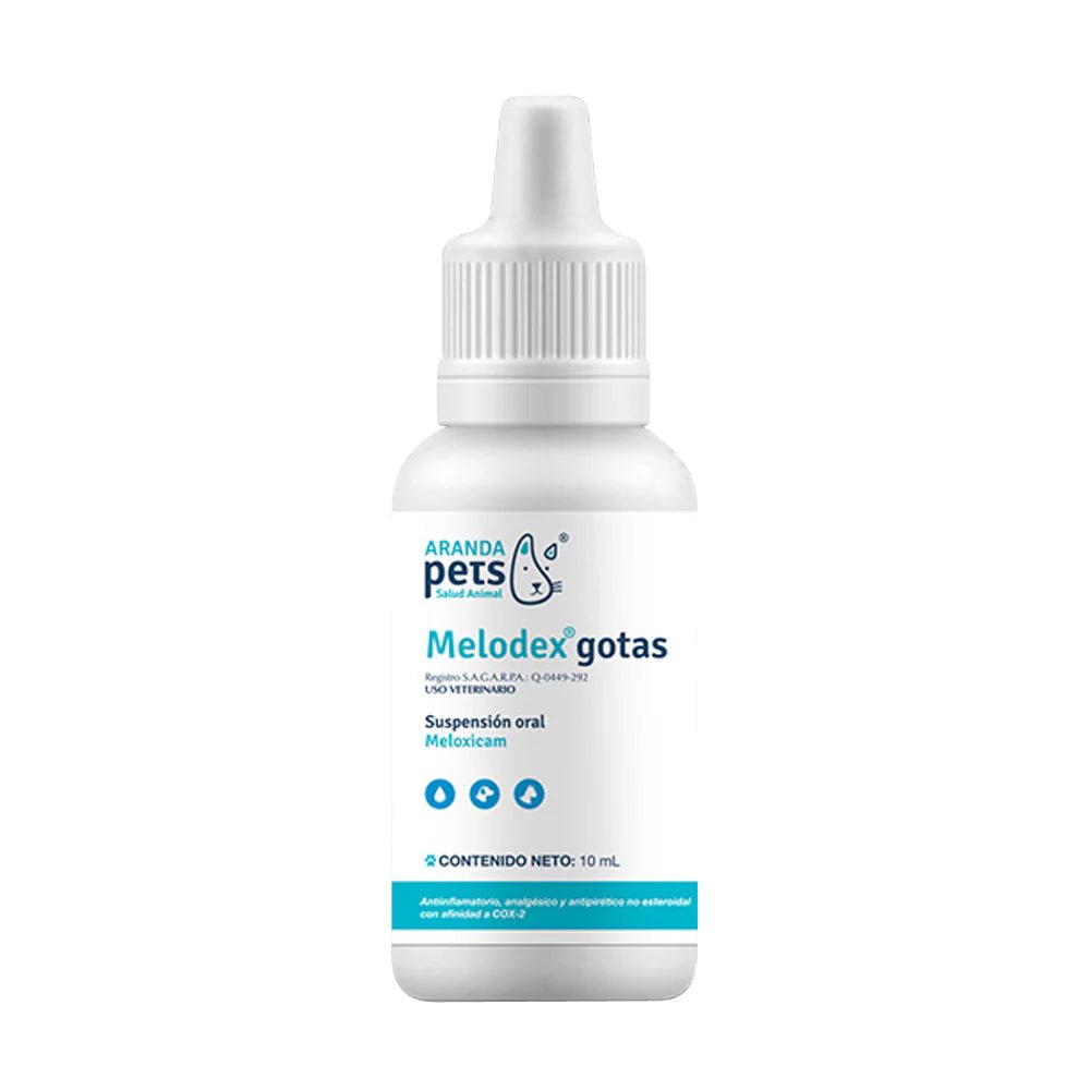 Melodex – Antiinflamatorio y Analgésico para Perros y Gatos (Meloxicam) - Monte Blanco Distribuciones Veterinarias 
