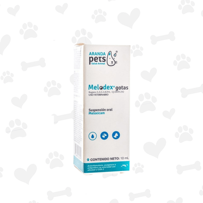 Melodex – Antiinflamatorio y Analgésico para Perros y Gatos (Meloxicam) - Monte Blanco Distribuciones Veterinarias 