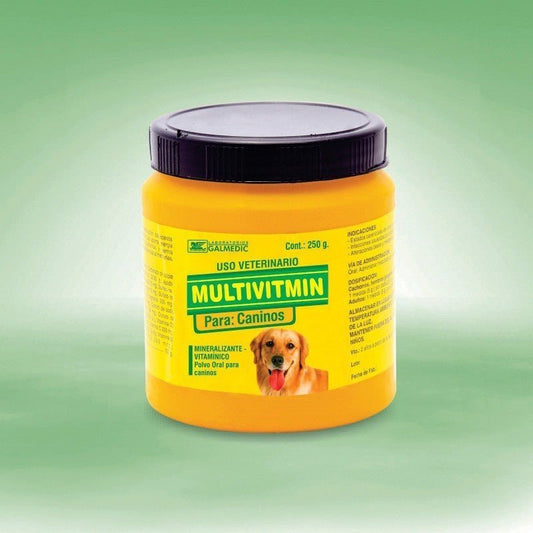 Multivitmin – Suplemento Multivitamínico en Polvo para Perros - Monte Blanco Distribuciones Veterinarias  Monte Blanco Distribuciones Veterinarias