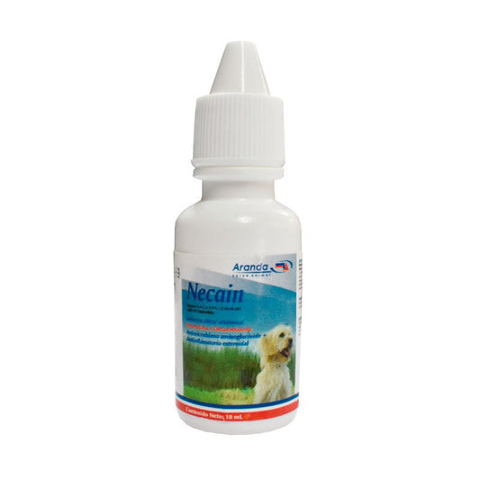 Necain – Gotas Óticas y Oftálmicas Veterinarias para Perros y Gatos - Monte Blanco Distribuciones Veterinarias  Monte Blanco Distribuciones Veterinarias