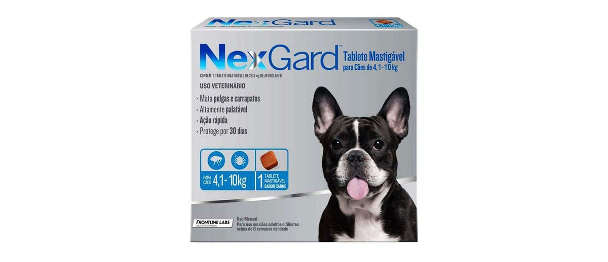 NexGard Clásica — Antipulgas y Antigarrapatas con Afoxolaner para Perros - Monte Blanco Distribuciones Veterinarias