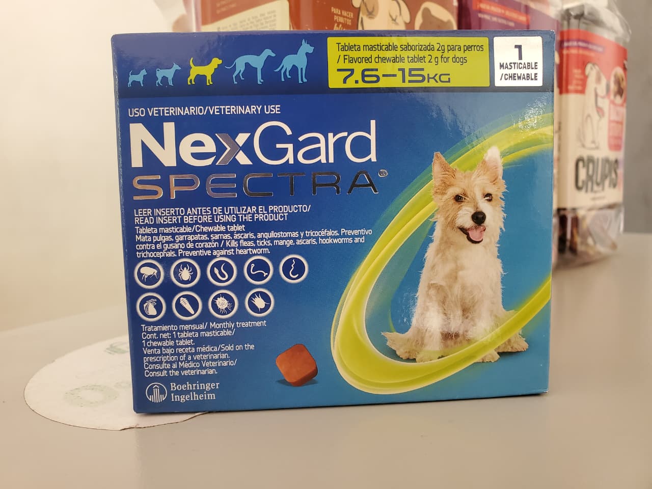 NexGard Spectra – Antiparasitario Completo para Perros - Monte Blanco Distribuciones Veterinarias 