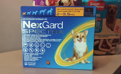 NexGard Spectra – Antiparasitario Completo para Perros - Monte Blanco Distribuciones Veterinarias 