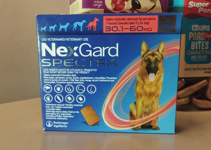 NexGard Spectra – Antiparasitario Completo para Perros - Monte Blanco Distribuciones Veterinarias 