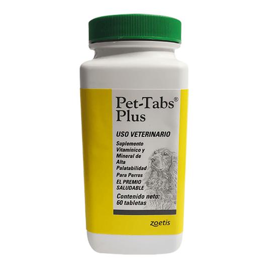 Pet Tabs Plus – 13 Vitaminas y 11 Minerales en Tabletas para Perros - Monte Blanco Distribuciones Veterinarias  Monte Blanco Distribuciones Veterinarias