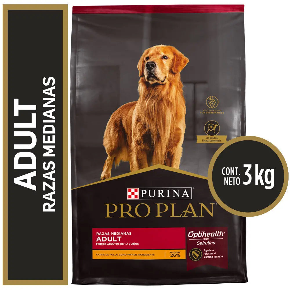 Pro Plan Adulto – Alimento Premium para Perros Adultos - Monte Blanco Distribuciones Veterinarias 