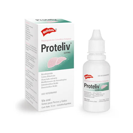 Proteliv 15ml: Solución Oral para Salud Hepática de Mascotas - Monte Blanco Distribuciones Veterinarias Monte Blanco Distribuciones Veterinarias