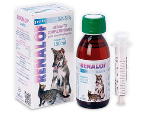 Renalof Pets 150ml – Suplemento Urinario para Perros y Gatos