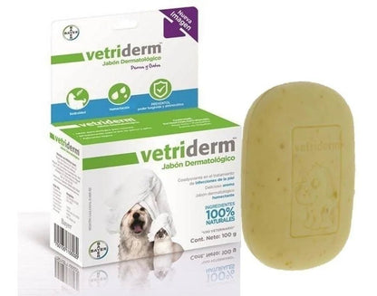 Vetriderm Jabón - Monte Blanco Distribuciones Veterinarias 