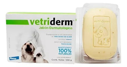 Vetriderm Jabón - Monte Blanco Distribuciones Veterinarias 