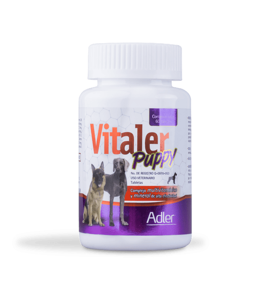 Vitaler Puppy – Multivitamínico para Cachorros y Perros en Crecimiento - Monte Blanco Distribuciones Veterinarias  Monte Blanco Distribuciones Veterinarias
