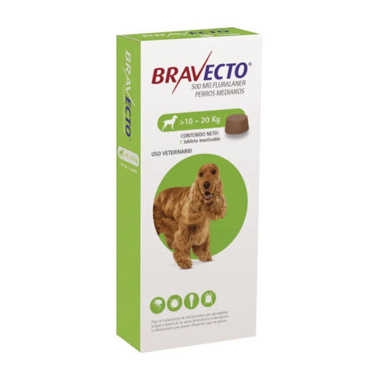 Bravecto 10 - 20Kg 3M