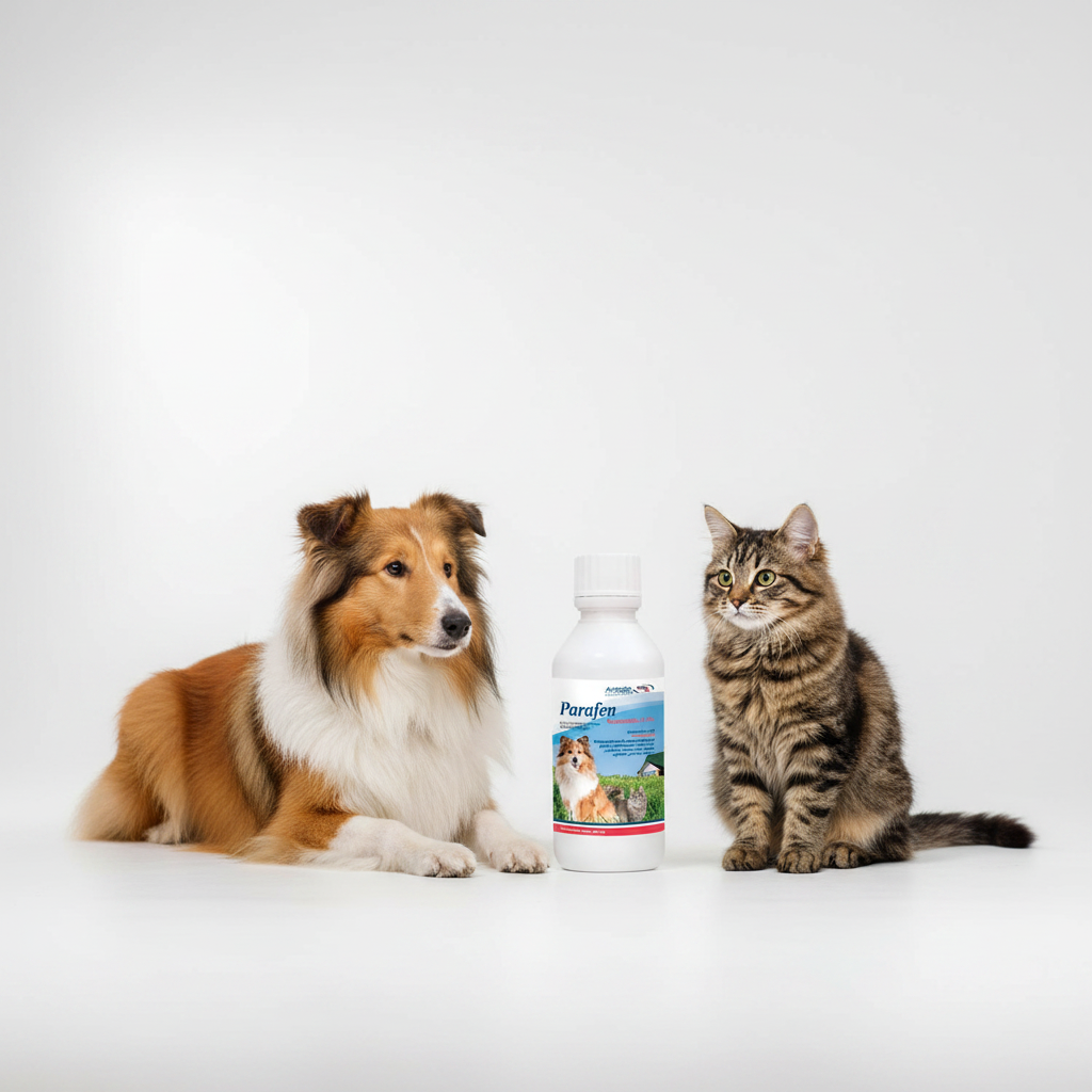 Parafen 3% - Antiparasitario Oral para Perros y Gatos 30ml